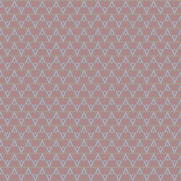 motif vectoriel sans couture dans un style ornemental géométrique - Vecteur, image