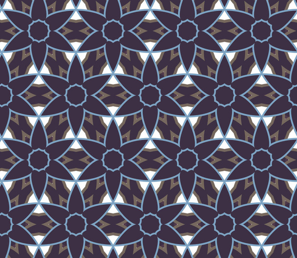 Geometrische ornamentele vector patroon. Naadloze ontwerptextuur. - Vector, afbeelding