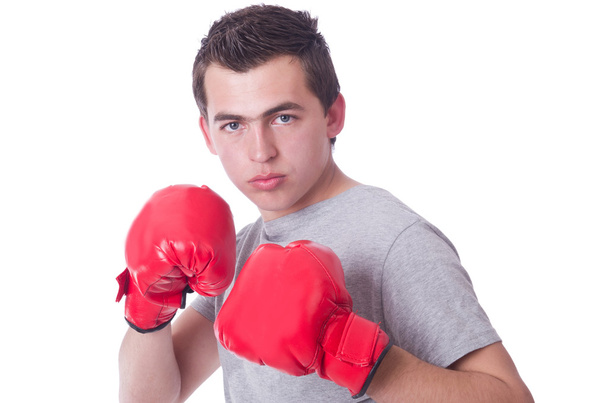 Boxeador divertido
 - Foto, Imagen