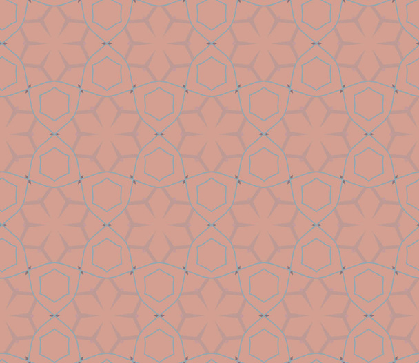 Seamless vector pattern in geometric ornamental style - Vecteur, image