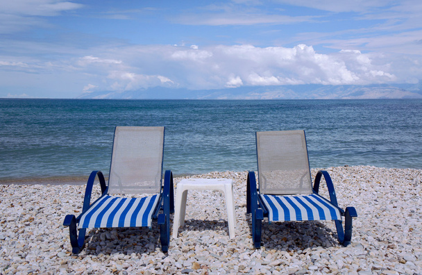 Strandstoelen - Foto, afbeelding