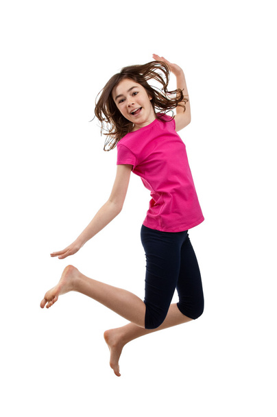Girl jumping - Φωτογραφία, εικόνα