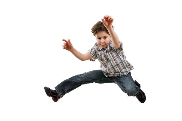 Boy jumping - Fotó, kép