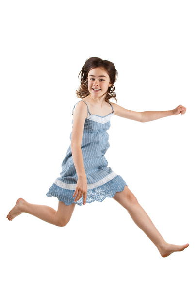 Girl jumping - Фото, изображение