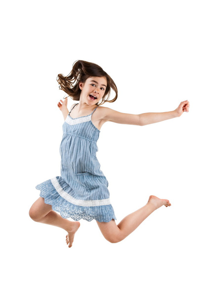 Girl jumping - Valokuva, kuva
