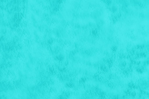 Бирюзовый аквамарин аквамарин градиентный цвет потрескавшийся эмалевый фон, керамический абстрактный фон
 - Фото, изображение