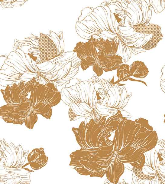 Japanese pattern seamless vector - Vector, Image