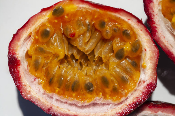 Zbliżenie owoców marakuji - Zdjęcie, obraz