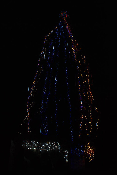 Рождественская елка в Кременце - Фото, изображение