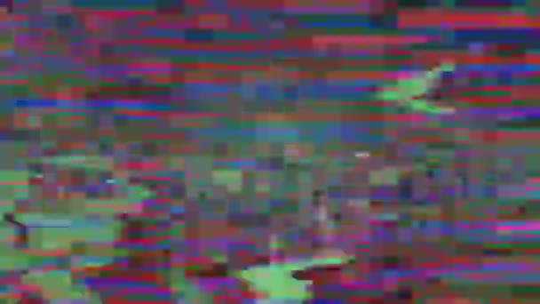 Computer error effect ornamental sci-fi elegant glittering background.  - Footage, Video