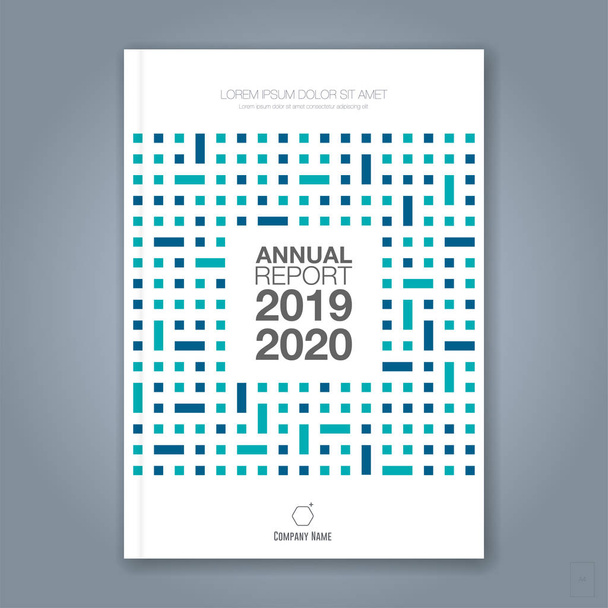 μίνιμαλ γεωμετρικά σχήματα σχεδιασμό φόντου για την επιχείρηση ετήσια έκθεση βιβλίο εξώφυλλο φυλλάδιο αφίσα φυλλάδιο - Διάνυσμα, εικόνα