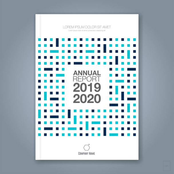 minimalne kształty geometryczne tło projektowe dla biznesowego rocznego raportu okładka ulotki plakat ulotki - Wektor, obraz