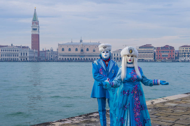 2019 karnawał w Wenecji  - Zdjęcie, obraz