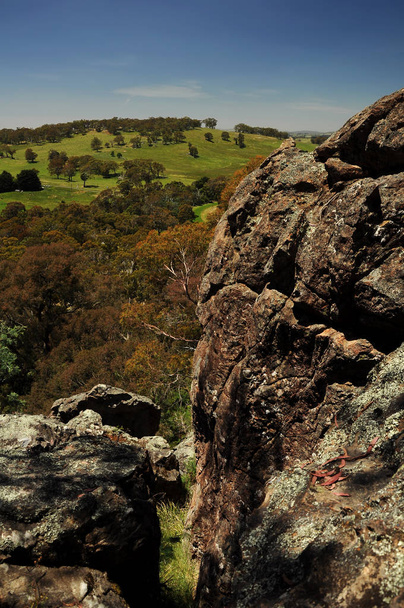 Austrália, Victoria. "Hanging Rock
" - Foto, Imagem