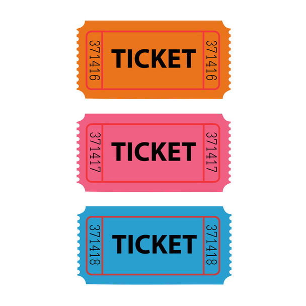 билеты - Вектор,изображение
