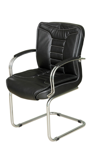 zwart, stoel van het Bureau - Foto, afbeelding