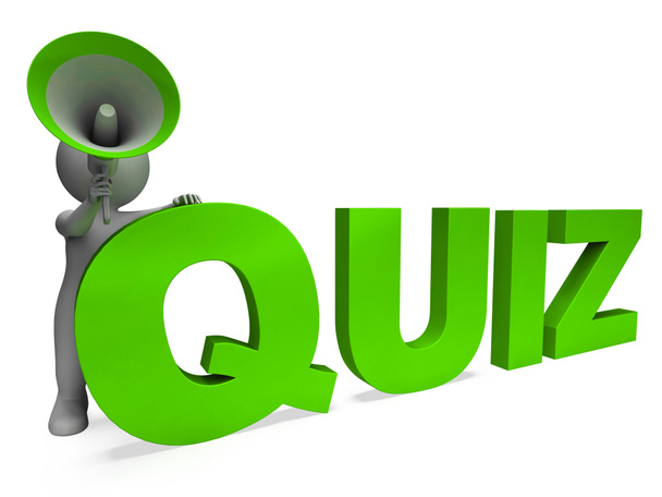 Quiz karakter middelen test vragen antwoorden of ondervraging - Foto, afbeelding