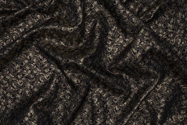 Kreatív szürke szövet textil textúra háttér - Fotó, kép