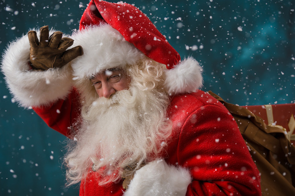 Santa Claus with his sack of presents - Φωτογραφία, εικόνα