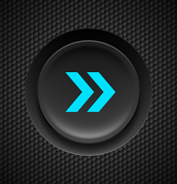 Fast forward button. - Vector, Image