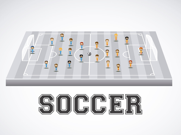 fútbol - Vector, Imagen