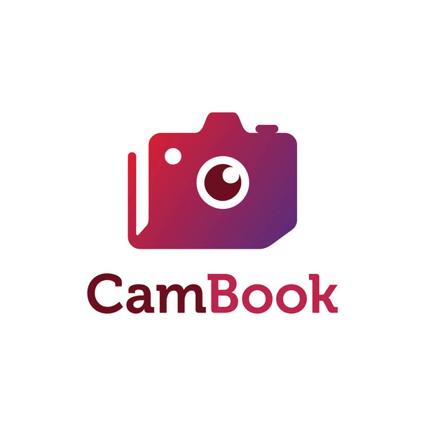 CamBook logo design vettoriale
 - Vettoriali, immagini