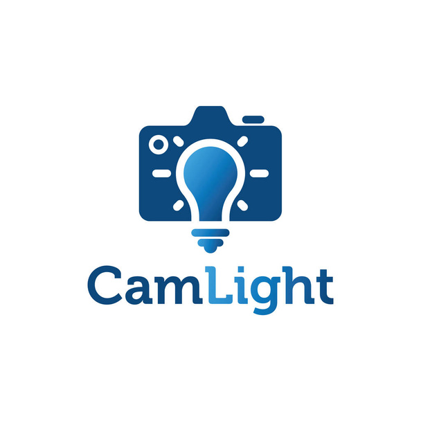 CamLight vetor de design de logotipo
 - Vetor, Imagem