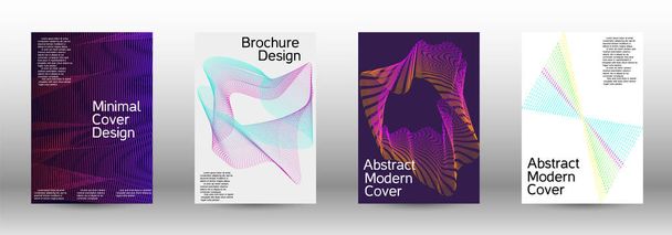 Set di modelli di design copertina  - Vettoriali, immagini