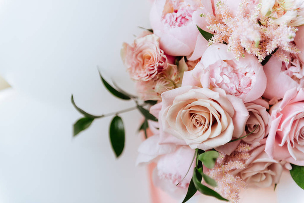 Bouquet of pink peonies - Фото, зображення