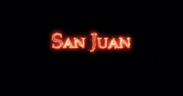 Сан-Хуан написав з вогнем. Петля - Кадри, відео