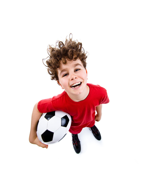 Young football player - Foto, immagini