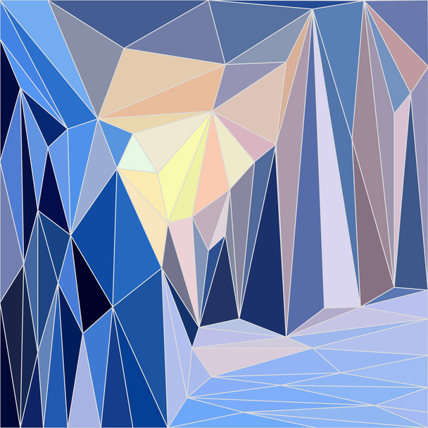 abstraktní geometrické pozadí nízký poly mozaika styl - Fotografie, Obrázek