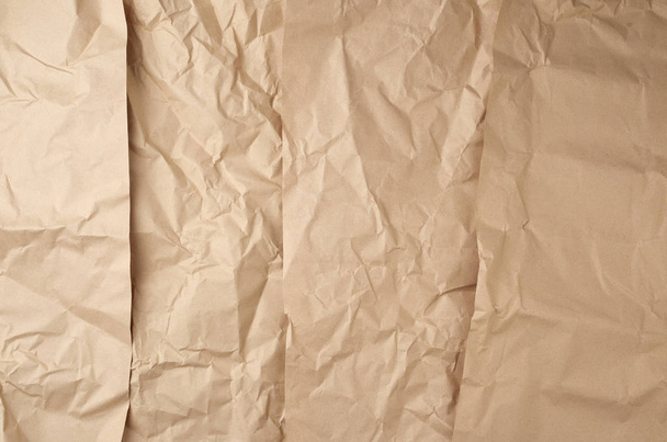 texture de papier froissé à partir de feuilles brunes papier d'emballage kraft
 - Photo, image