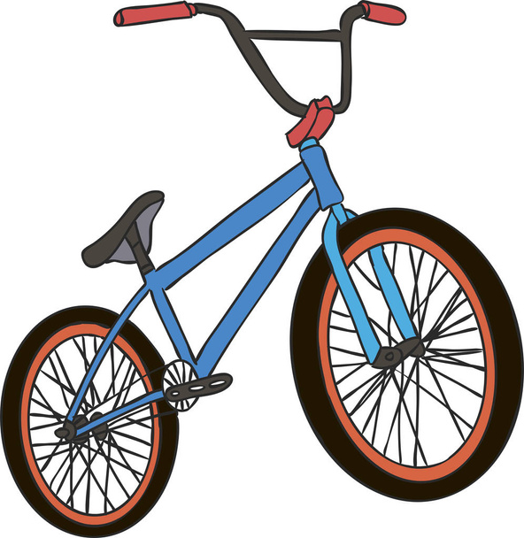 BMX icône colorée. Vélo pour enfants
. - Vecteur, image