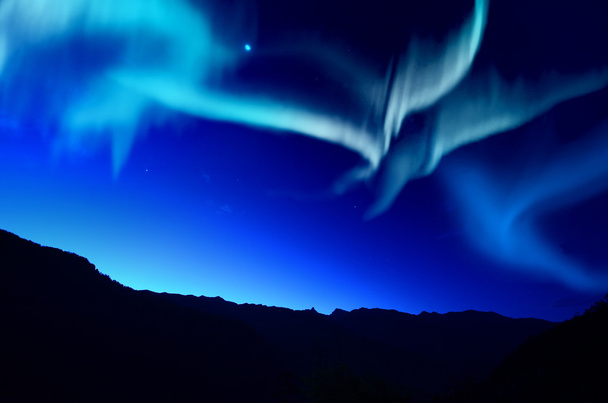 Az alaszkai északi fény - Fotó, kép