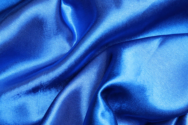 Texture de tissu bleu, gros plan
 - Photo, image