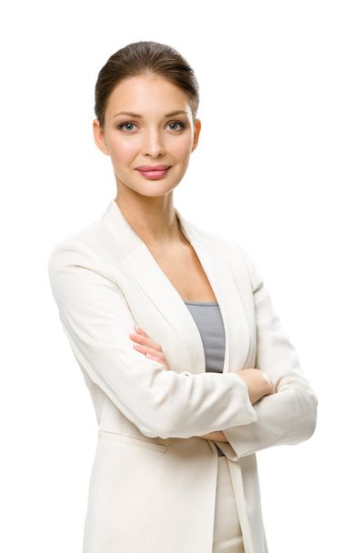 Businesswoman with arms crossed - Foto, Imagem