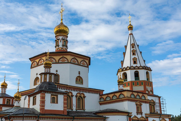 The Cathedral of the Epiphany of the Lord. Orthodox Church, Cath - 写真・画像