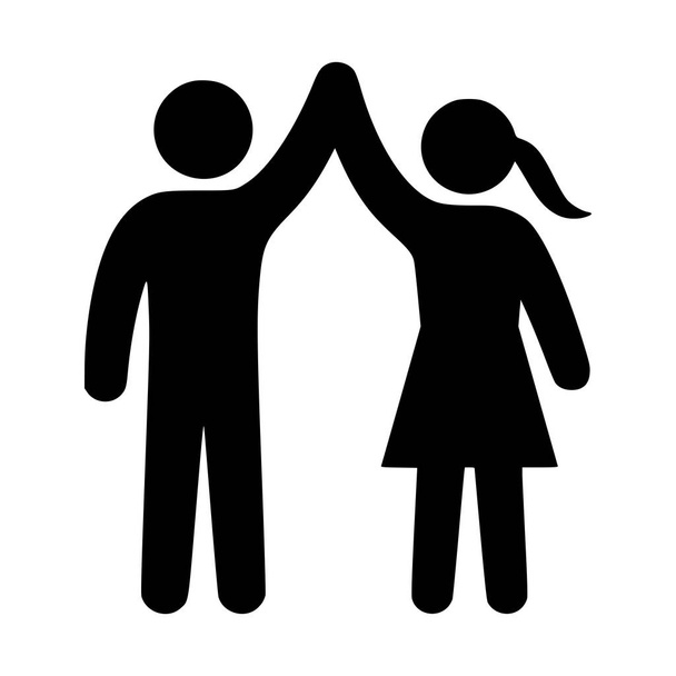 Ilustracja symbolu równości płci - Zdjęcie, obraz