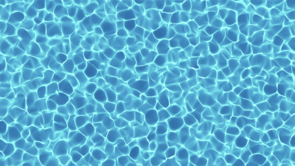 Water surface background animation, caustics ripple  - Footage, Video