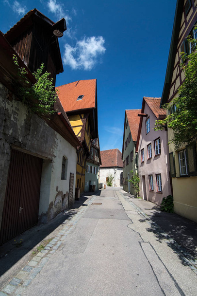 Dinkelsbuehl, Bavorsko, Německo - Fotografie, Obrázek