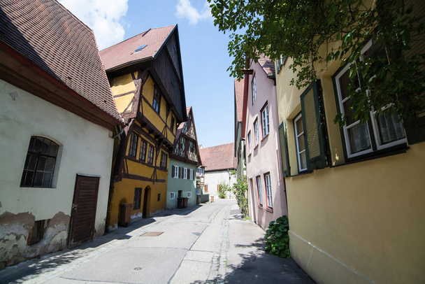 Dinkelsbuehl, Bavyera, Almanya - Fotoğraf, Görsel