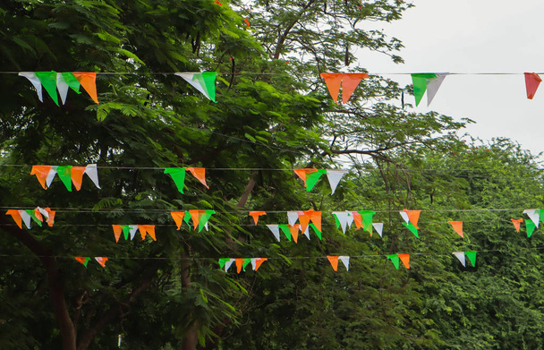Indian Independence Day Festoon Decoration - Photo, Image