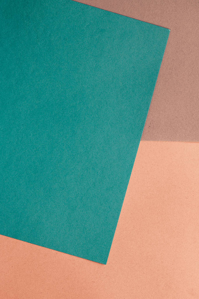 Абстрактный чистый бумажный текстурный фон, бумажный макет квартиры
 - Фото, изображение