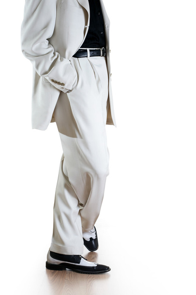 Man in white suit - Photo, image
