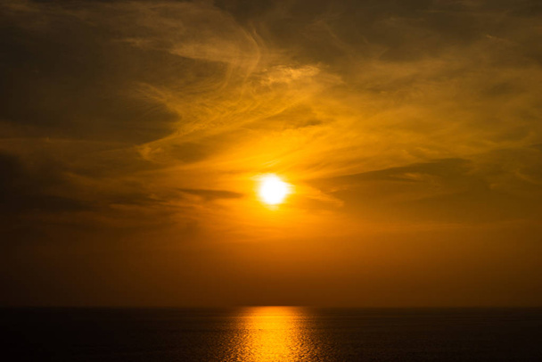 Beautiful Sunset on background - Valokuva, kuva