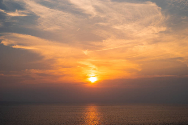 Beautiful Sunset on background - Photo, Image