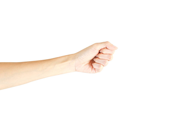 A Hand Isolated on White background - Foto, Imagen