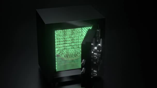 Caja fuerte mecánica, con números digitales dentro, renderizado 3d
. - Imágenes, Vídeo