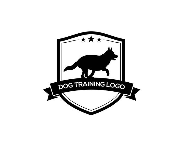 k9 dog training center logo - Vector, Image